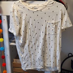 US Small Cactus Boyfriend Tee